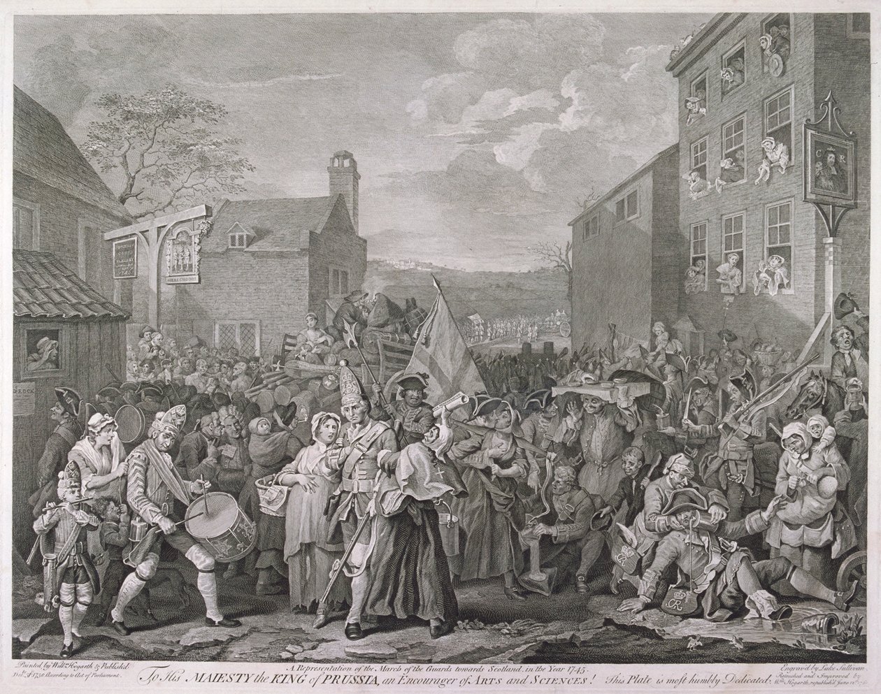 The March to Finchley by Luke Sullivan