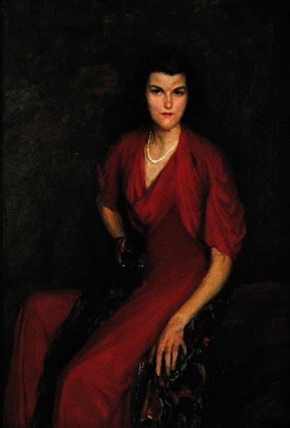 The Red Dress by Lydia Field Emmett