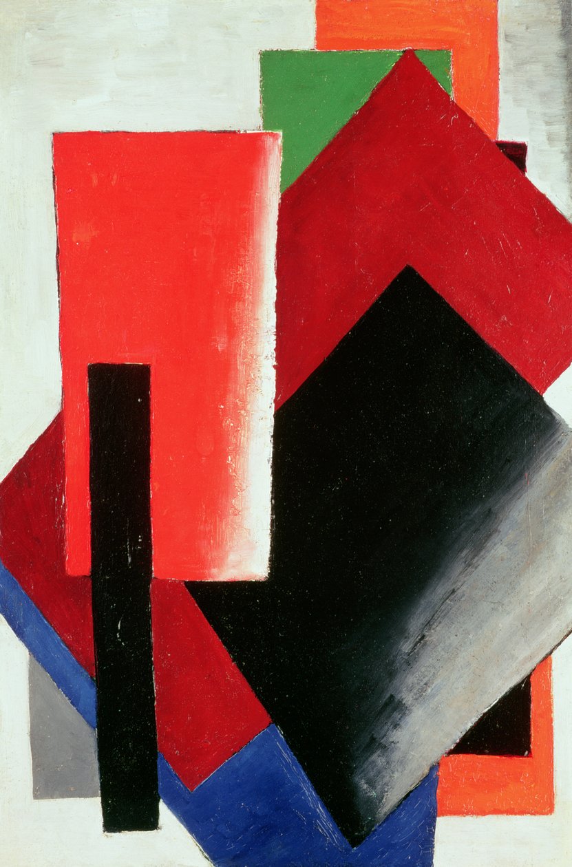 Architectonic Composition, 1918 by Lyubov Sergeevna Popova