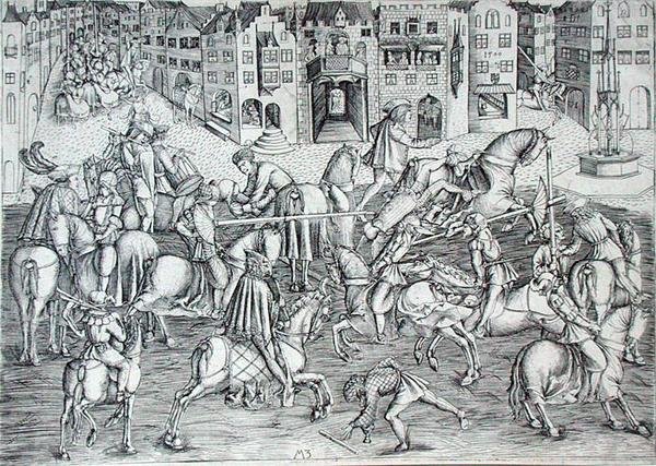 The Tournament, c.1500 by MZ Master