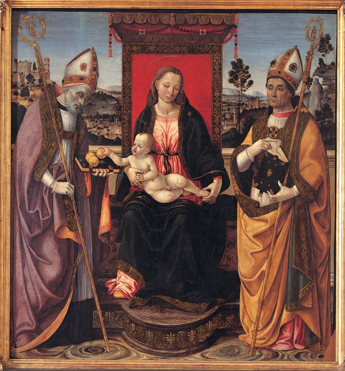 Holy Conversation by Macrino dAlba
