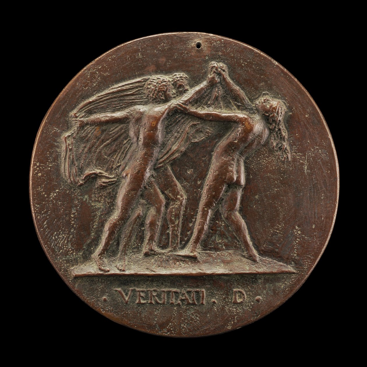 Truth Unveiled by Two Men (reverse) by Maffeo Olivieri