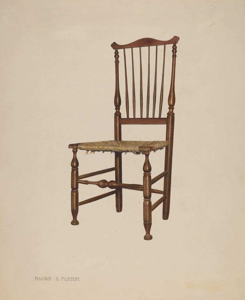 Bastard Windsor Chair by Magnus S. Fossum