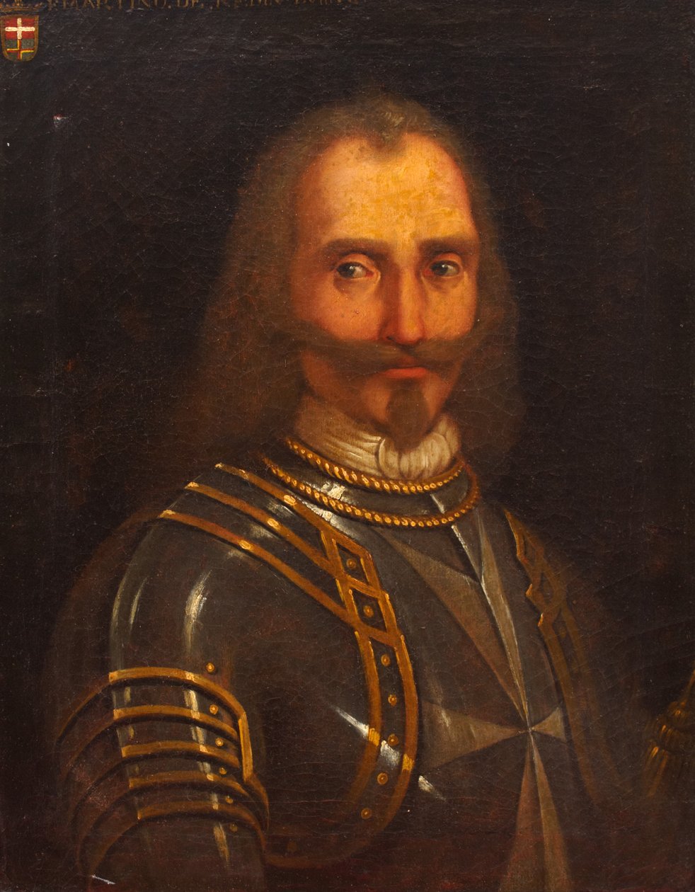 Grand Master Martin de Redin by Maltese School