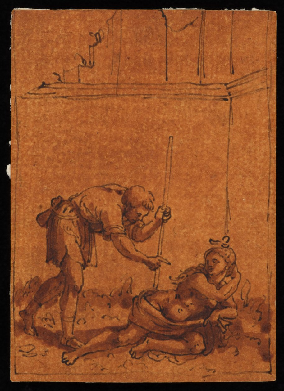 Cymon and Iphigenia by Marcantonio Raimondi