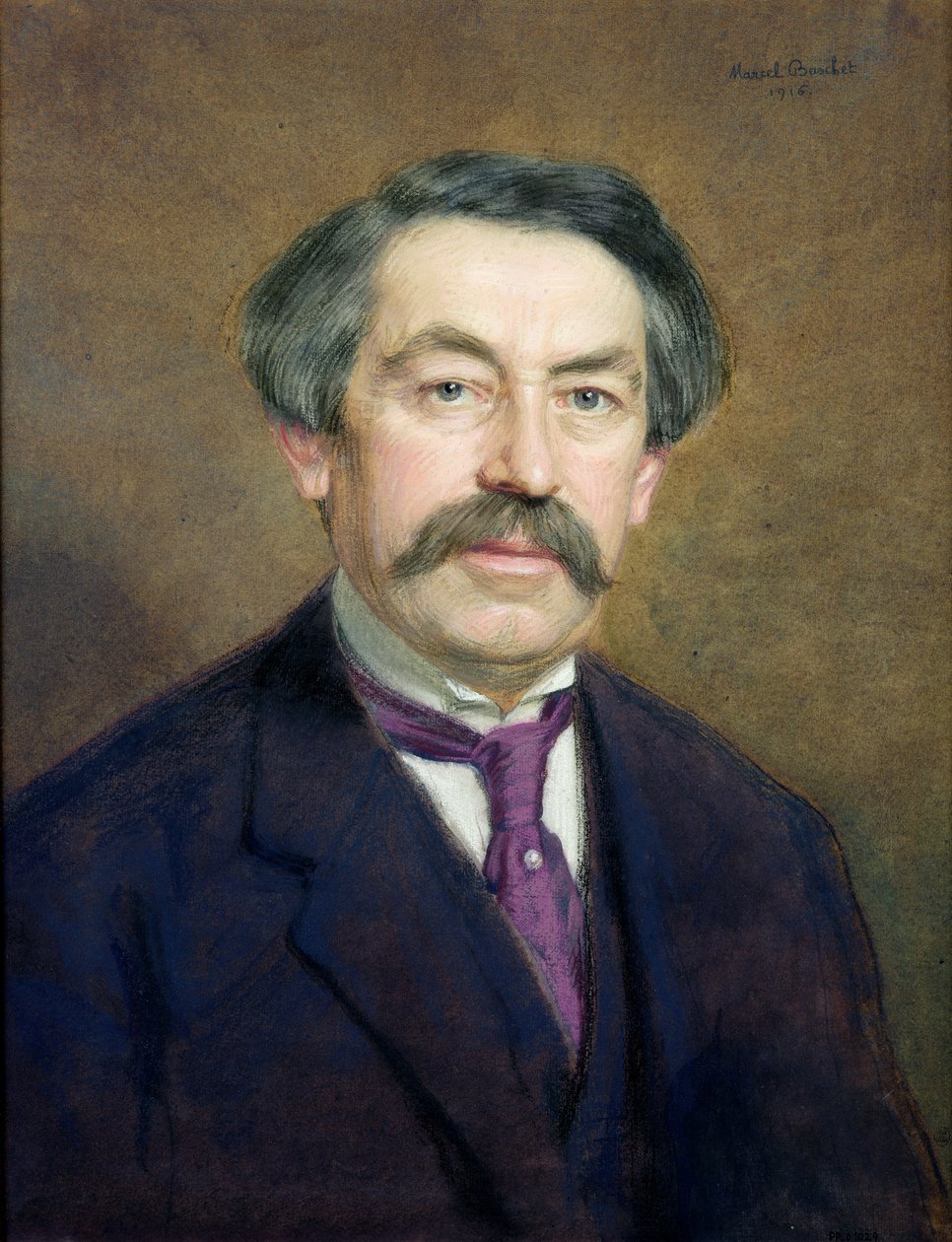 Portrait of Aristide Briand (1862-1932) 1916 by Marcel Andre Baschet