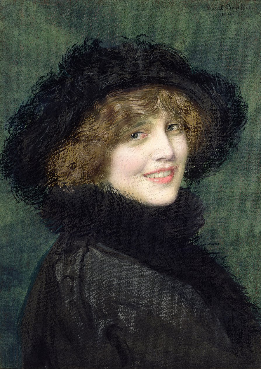 Portrait of Madame Ryan, nee Arlette Warrain, 1914 by Marcel Andre Baschet