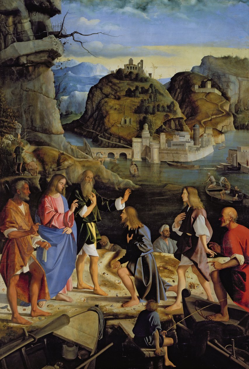 The Calling of the Sons of Zebedee by Marco Basaiti
