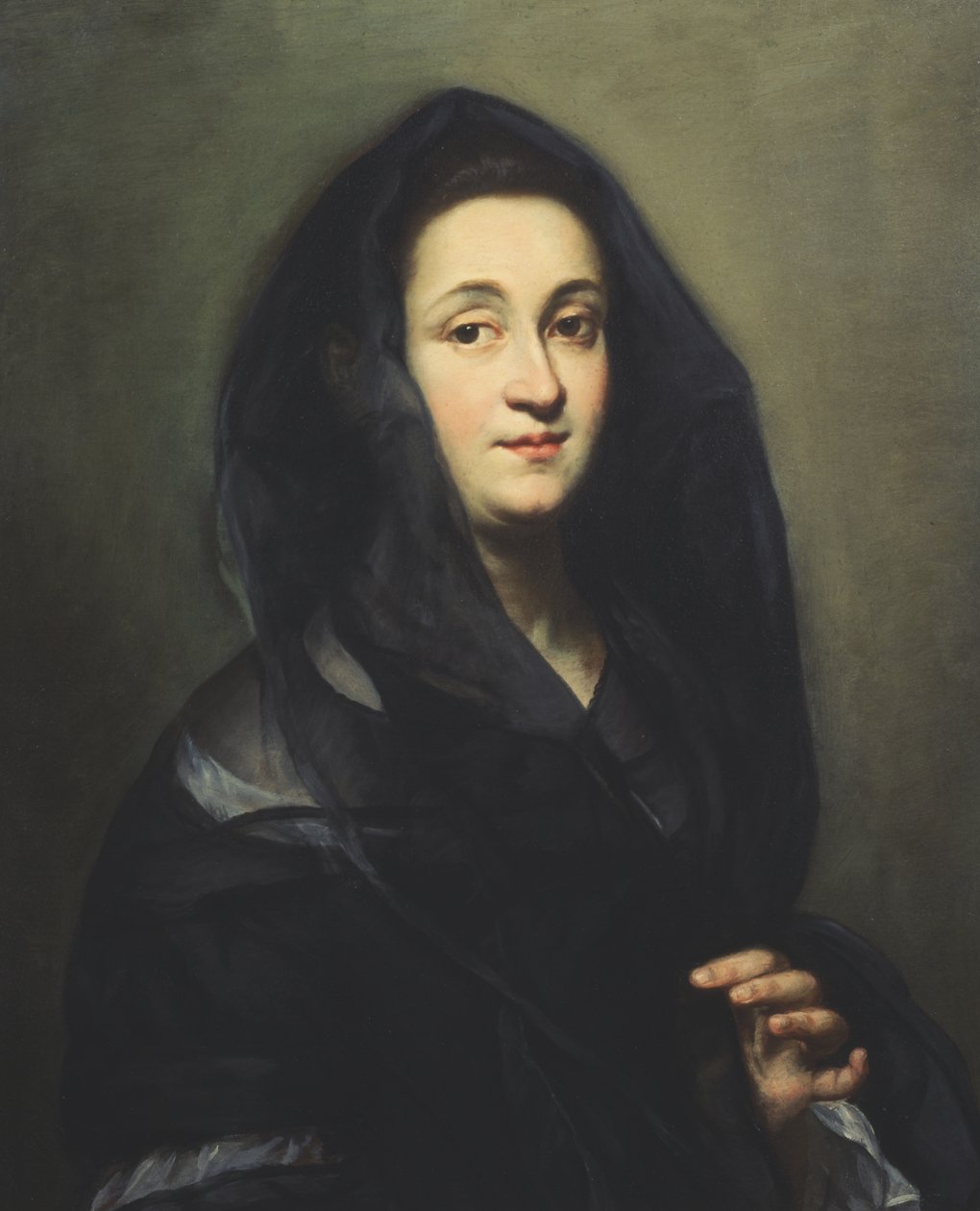 Portrait of Angela Mignanelli by Marco Benefial