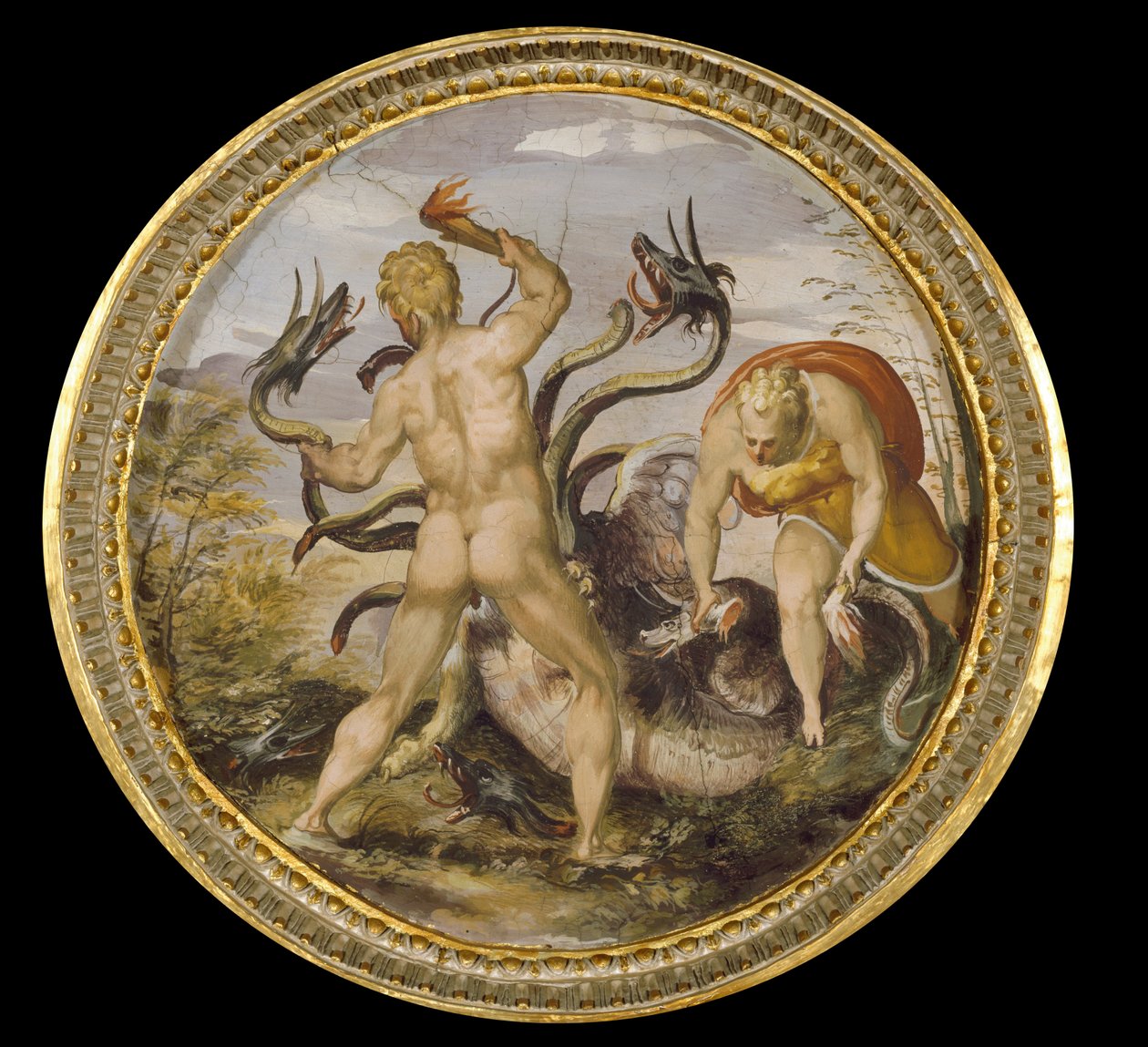 Hercules and the Hydra from Lerna by Marco Marchetti