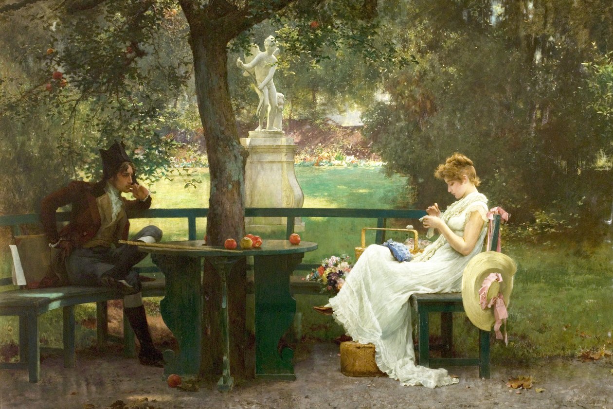 In Love, 1888 by Marcus Stone