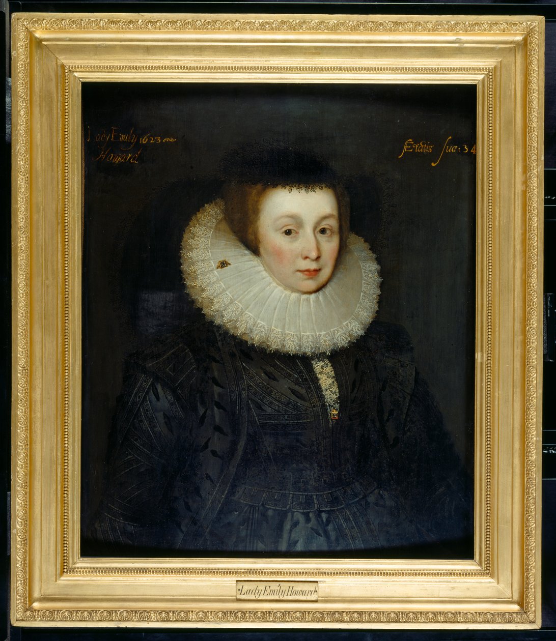 Lady Emily Howard by Marcus Gheeraerts