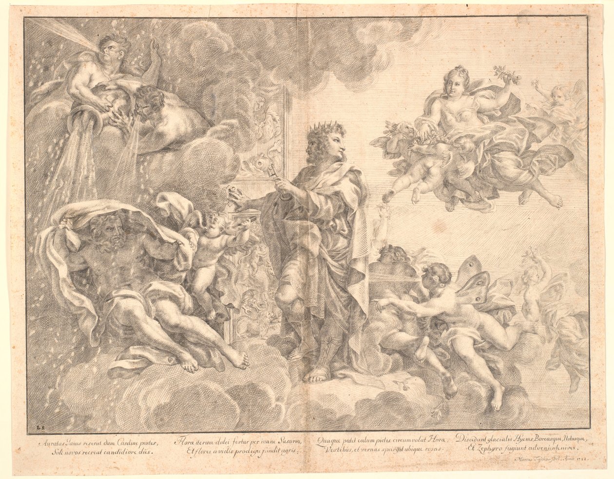 Janus Opens the Gates of the Year by Marcus Tuscher