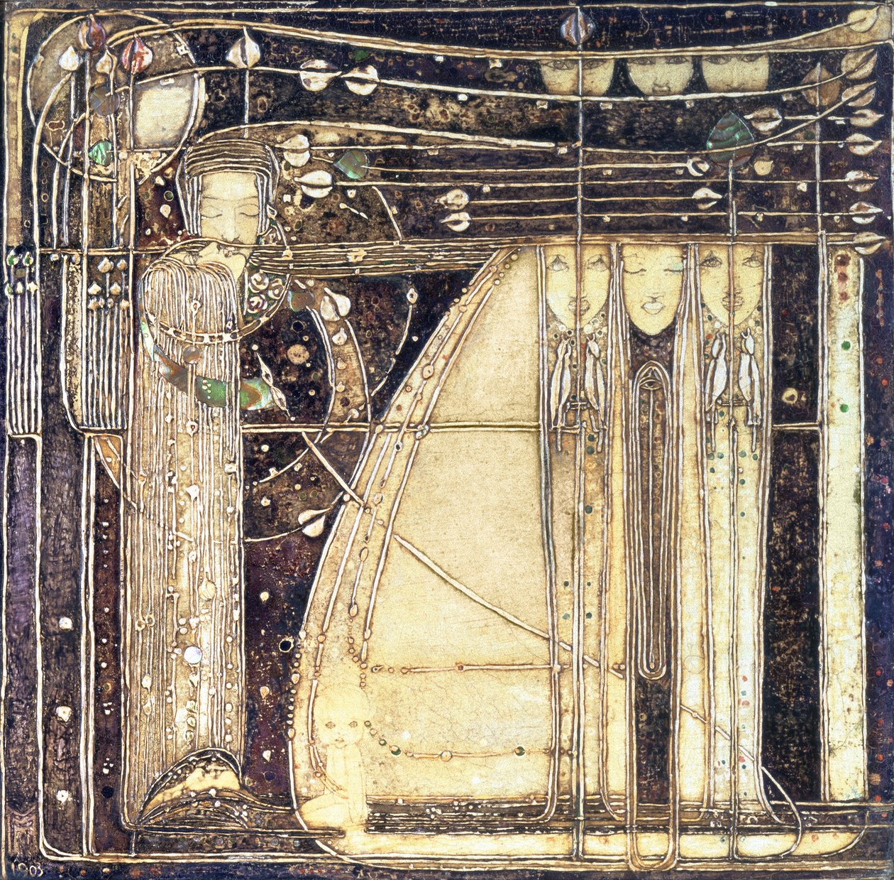 The Opera of the Wind, c.1902 by Margaret MacDonald Mackintosh