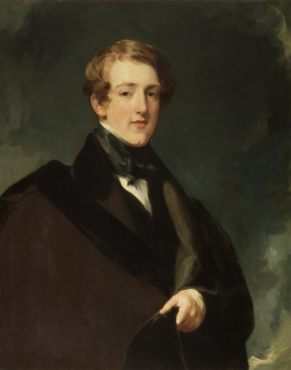 The 2nd Lord de Tabley in Academic Robes by Margaret Sarah Carpenter