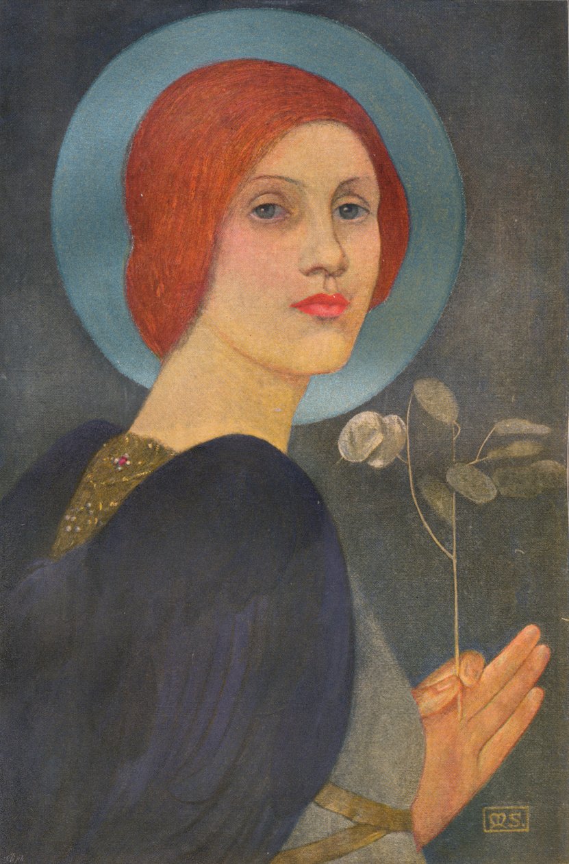 An Angel, c. 1905 by Marianne Stokes