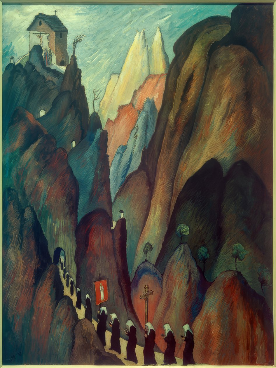 The Way of the Cross II by Marianne von Werefkin