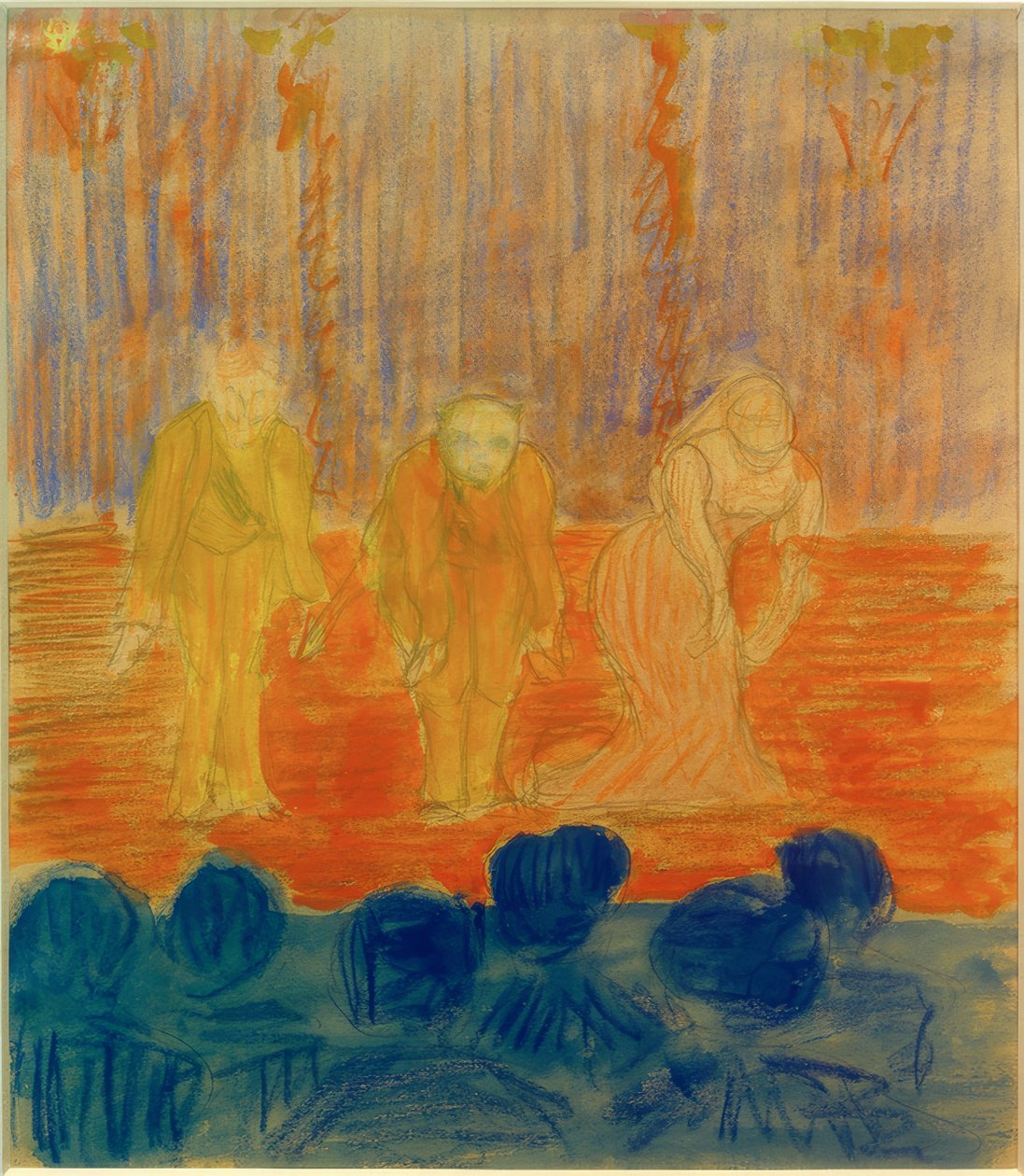 After the Performance by Marianne von Werefkin