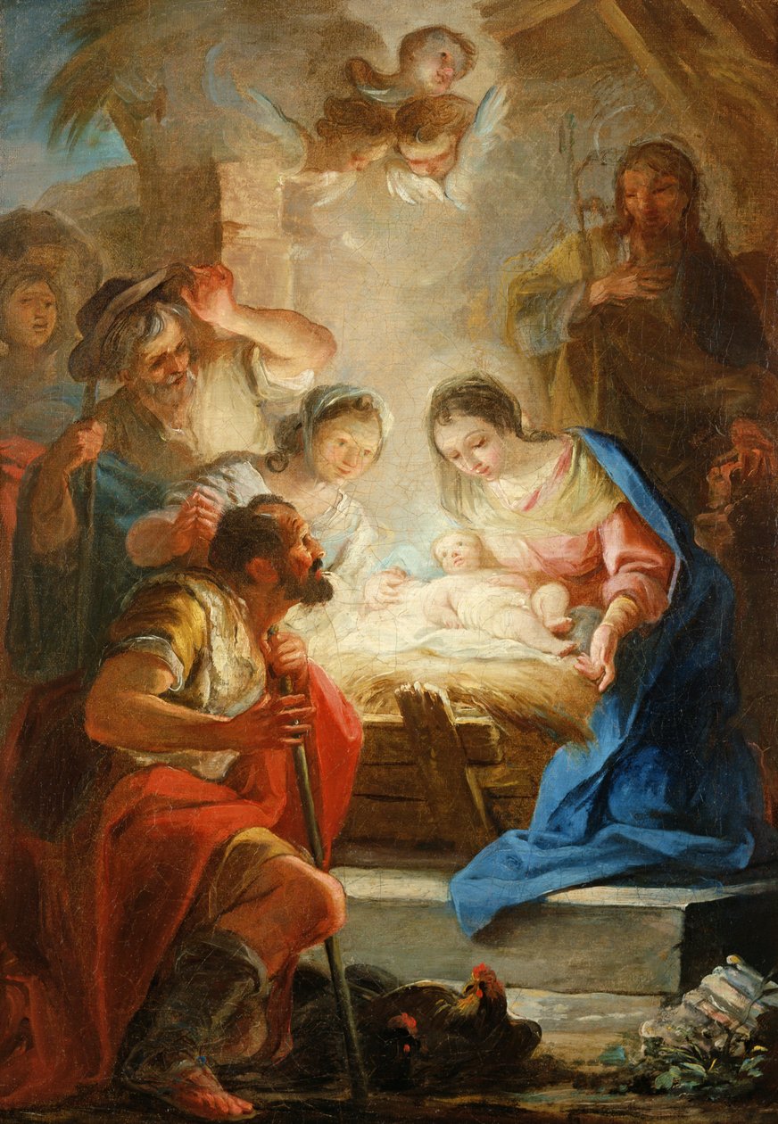 Adoration of the Shepherds by Mariano Salvador Maella