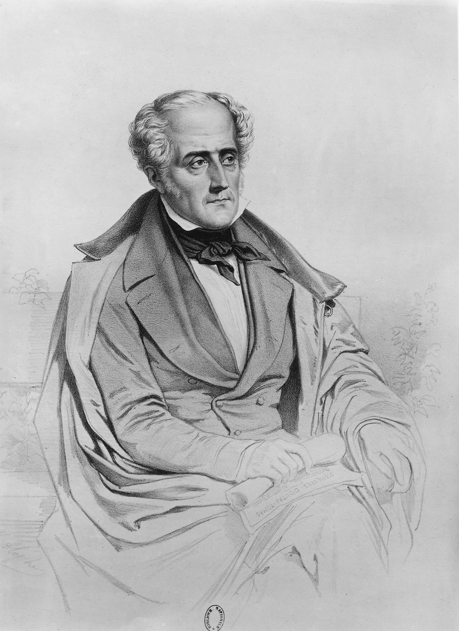 Portrait of Chateaubriand by Marie Alexandre Alophe