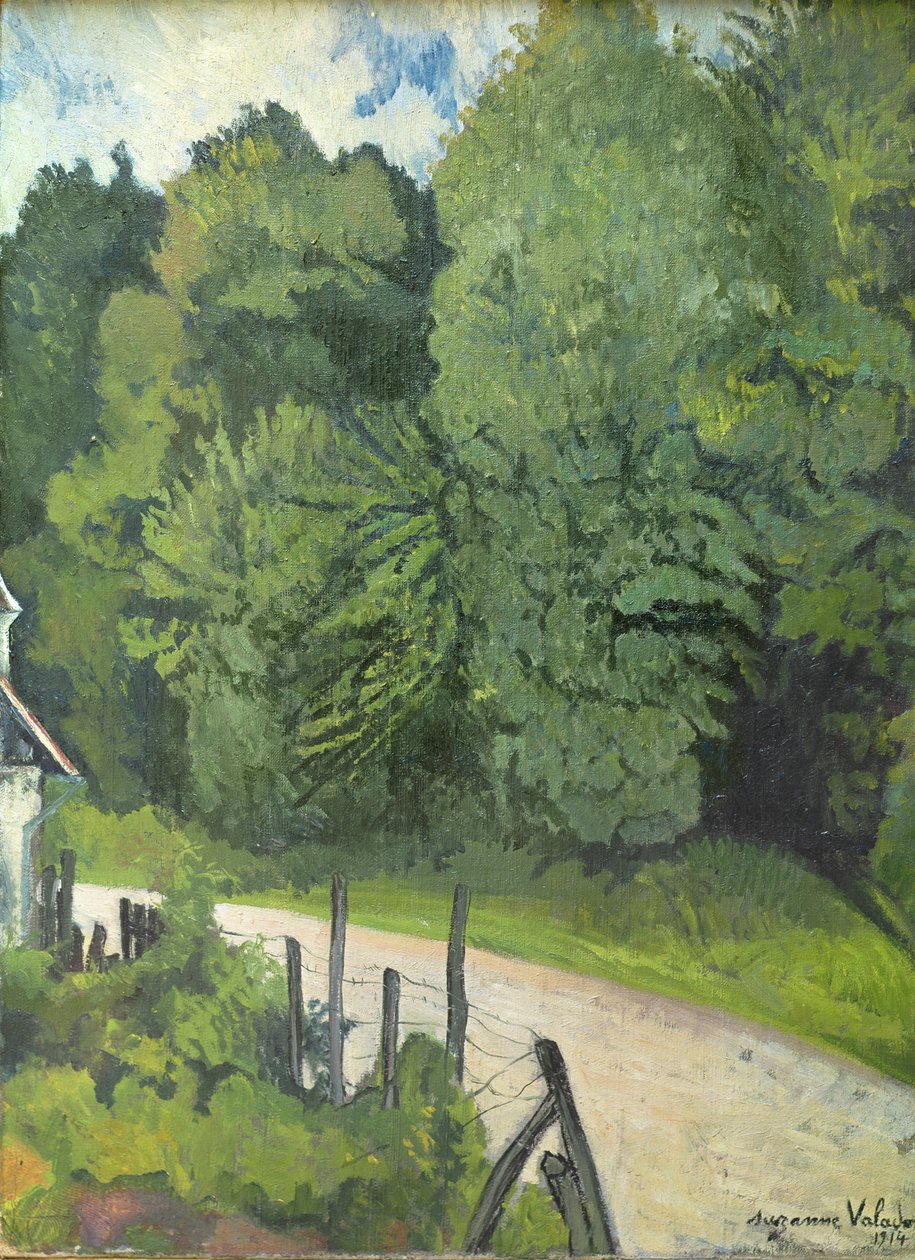 Road in the Forest by Marie Clementine (Suzanne) Valadon