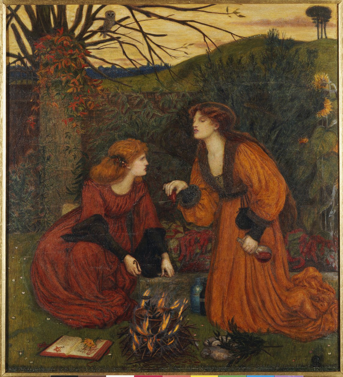 Pharmakeutria by Marie Spartali Stillman