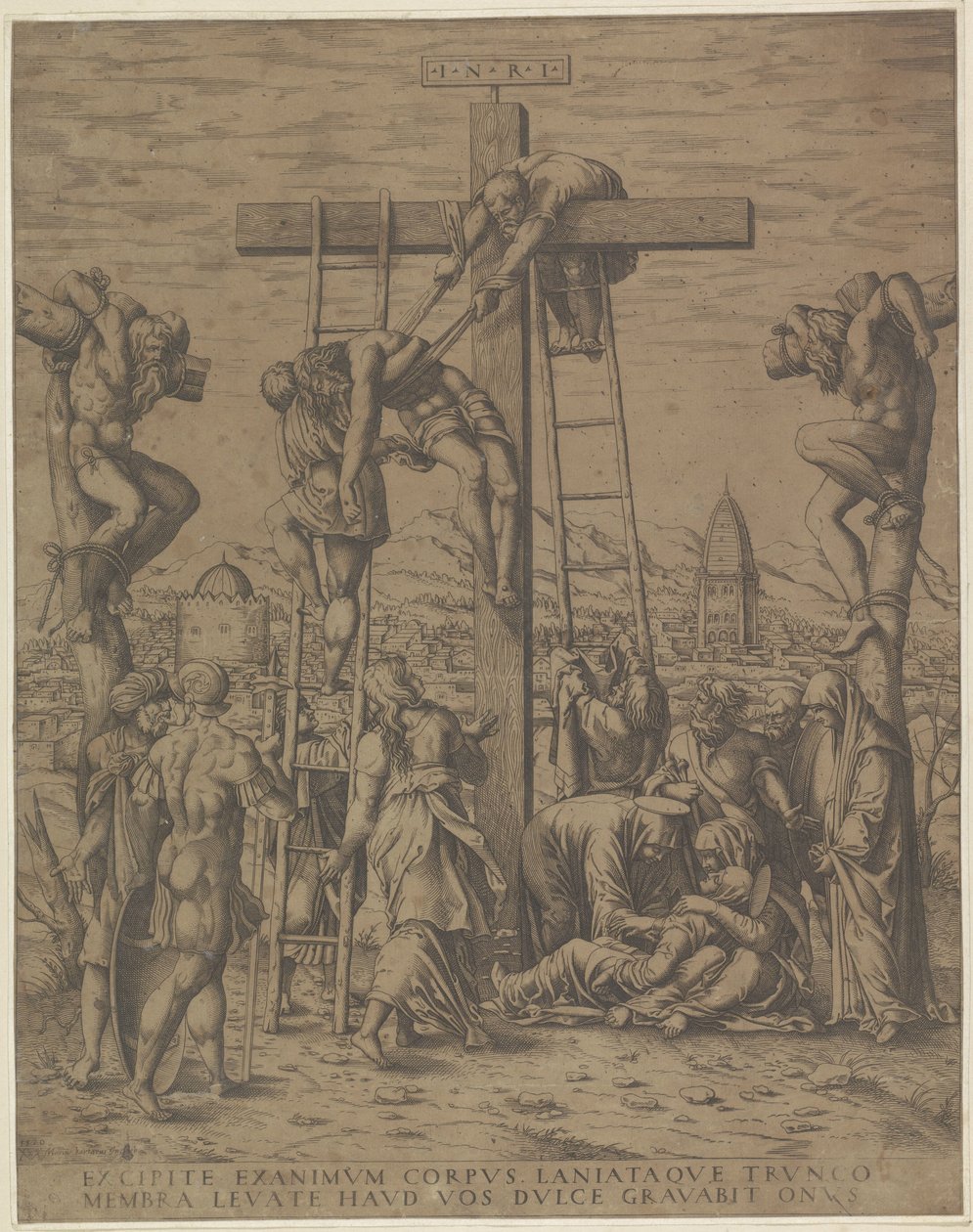 Descent from the Cross by Mario Cartaro