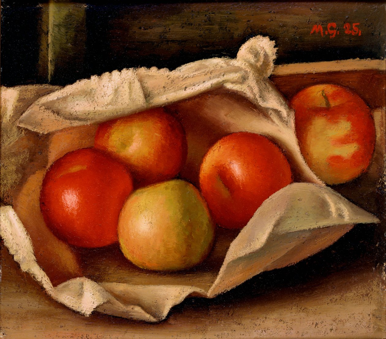 Apples in a Bag by Mark Gertler