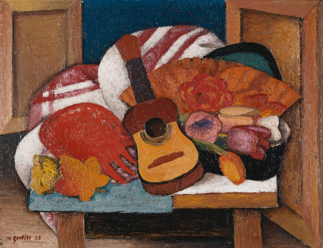 Study for The Spanish Fan by Mark Gertler