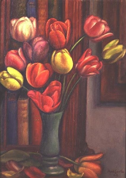 Tulips by Mark Gertler