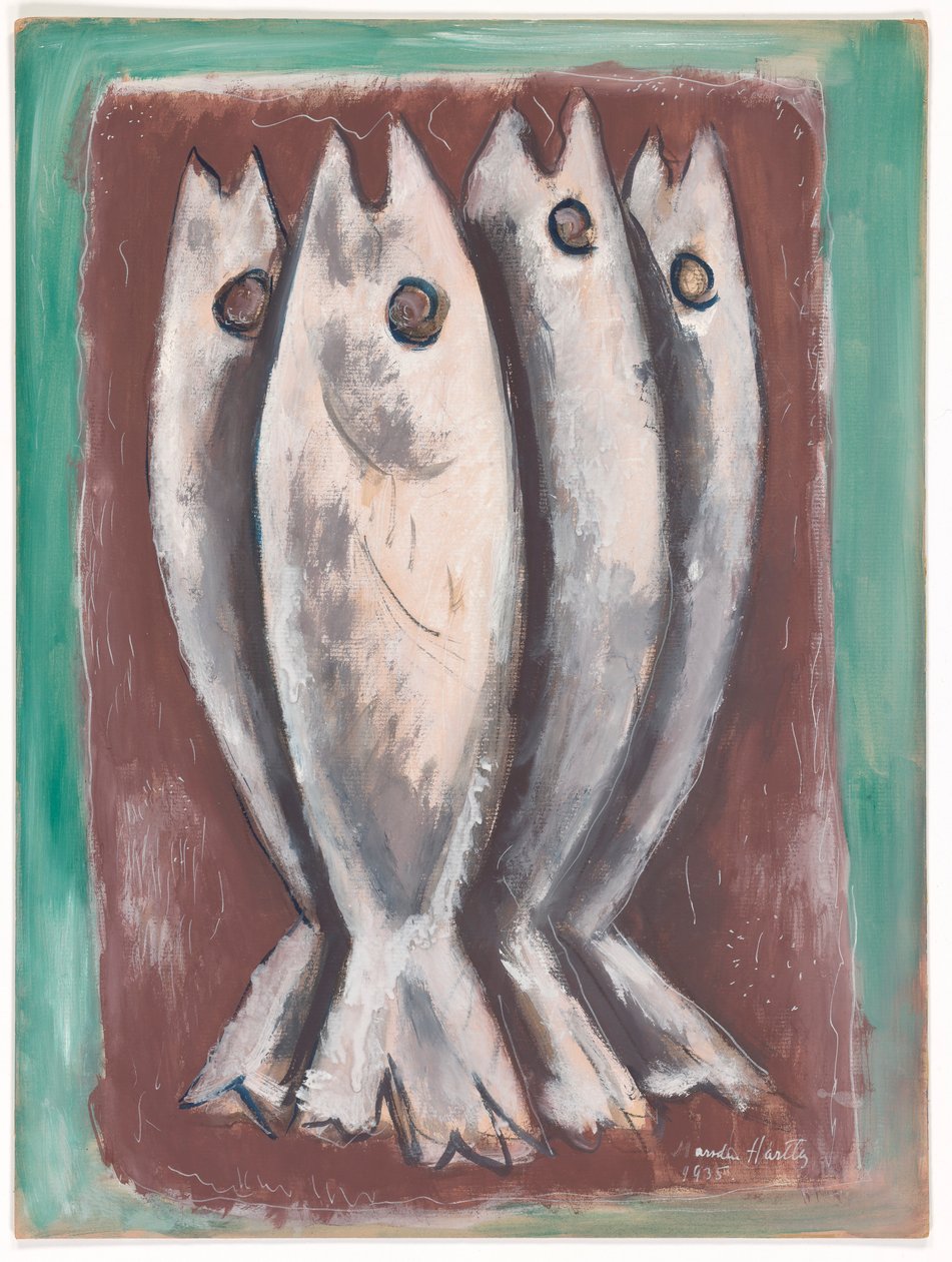 Sea Ghosts by Marsden Hartley