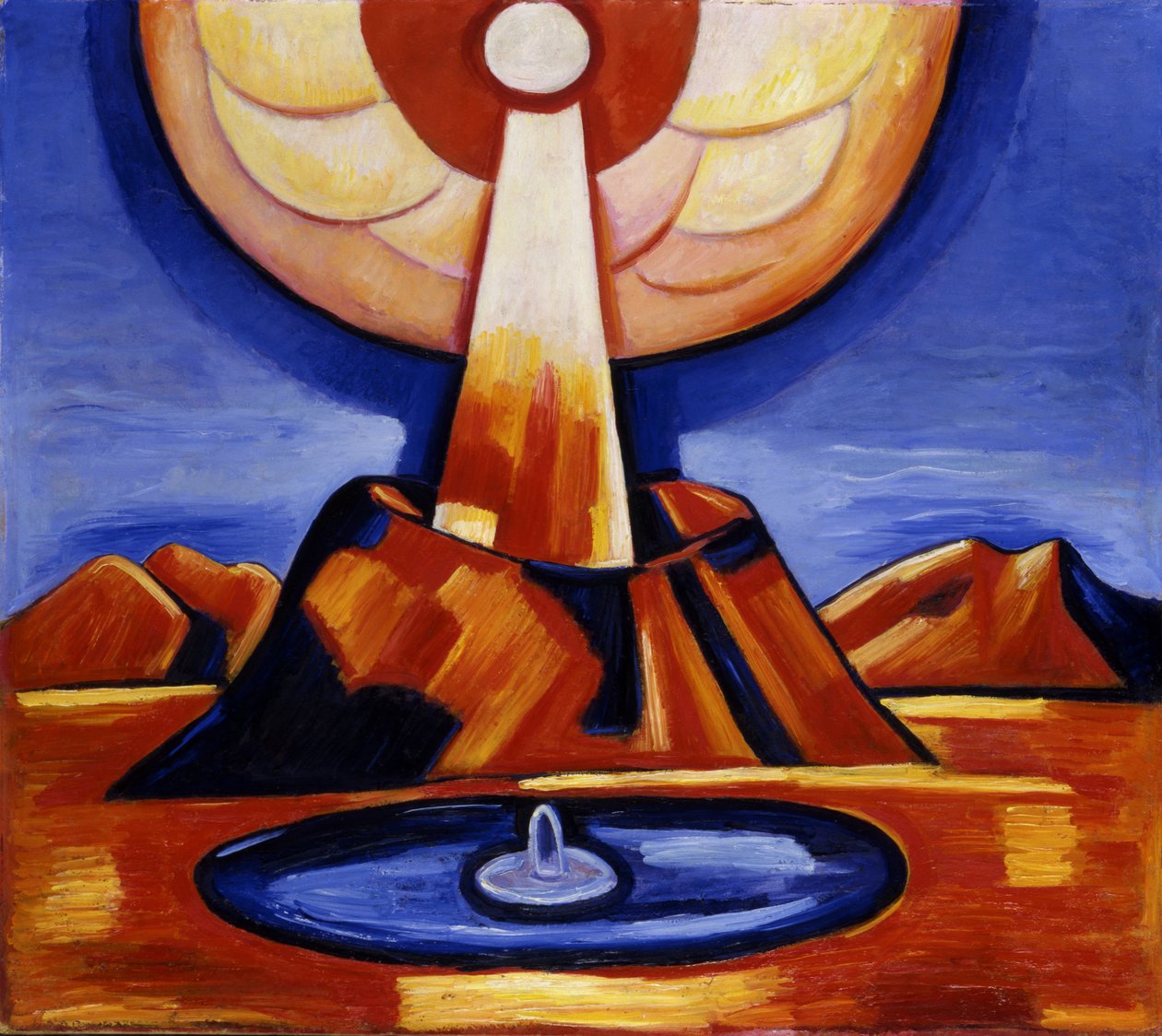 Yliaster Paracelsus by Marsden Hartley