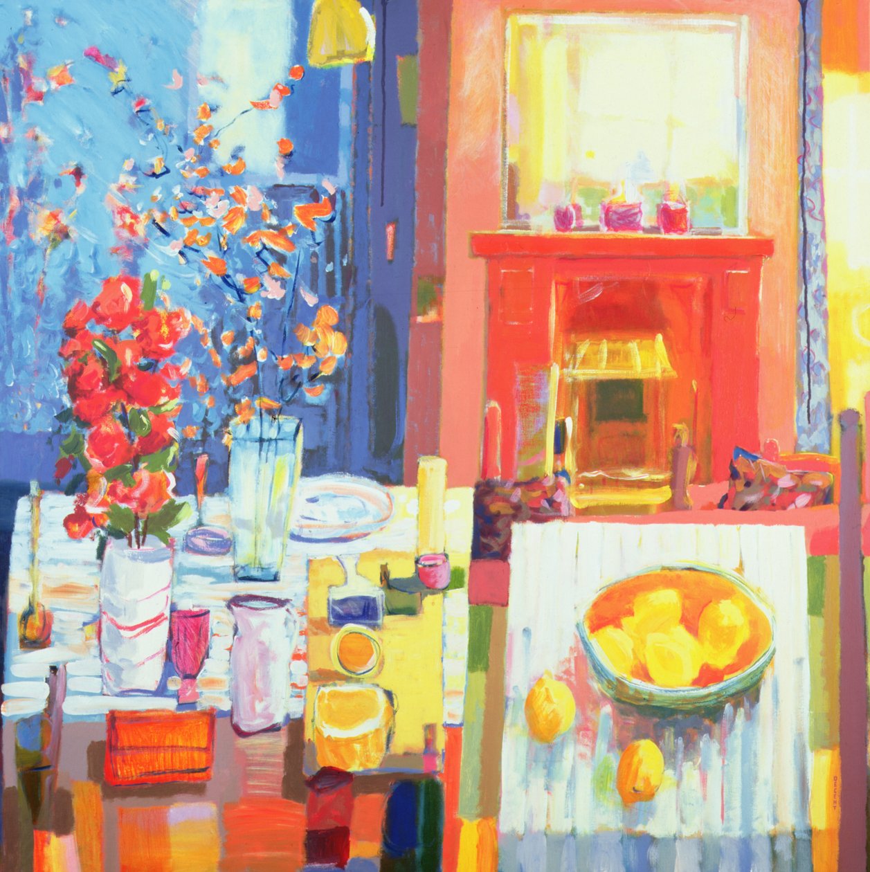 Two Tables, 2001 by Martin Decent