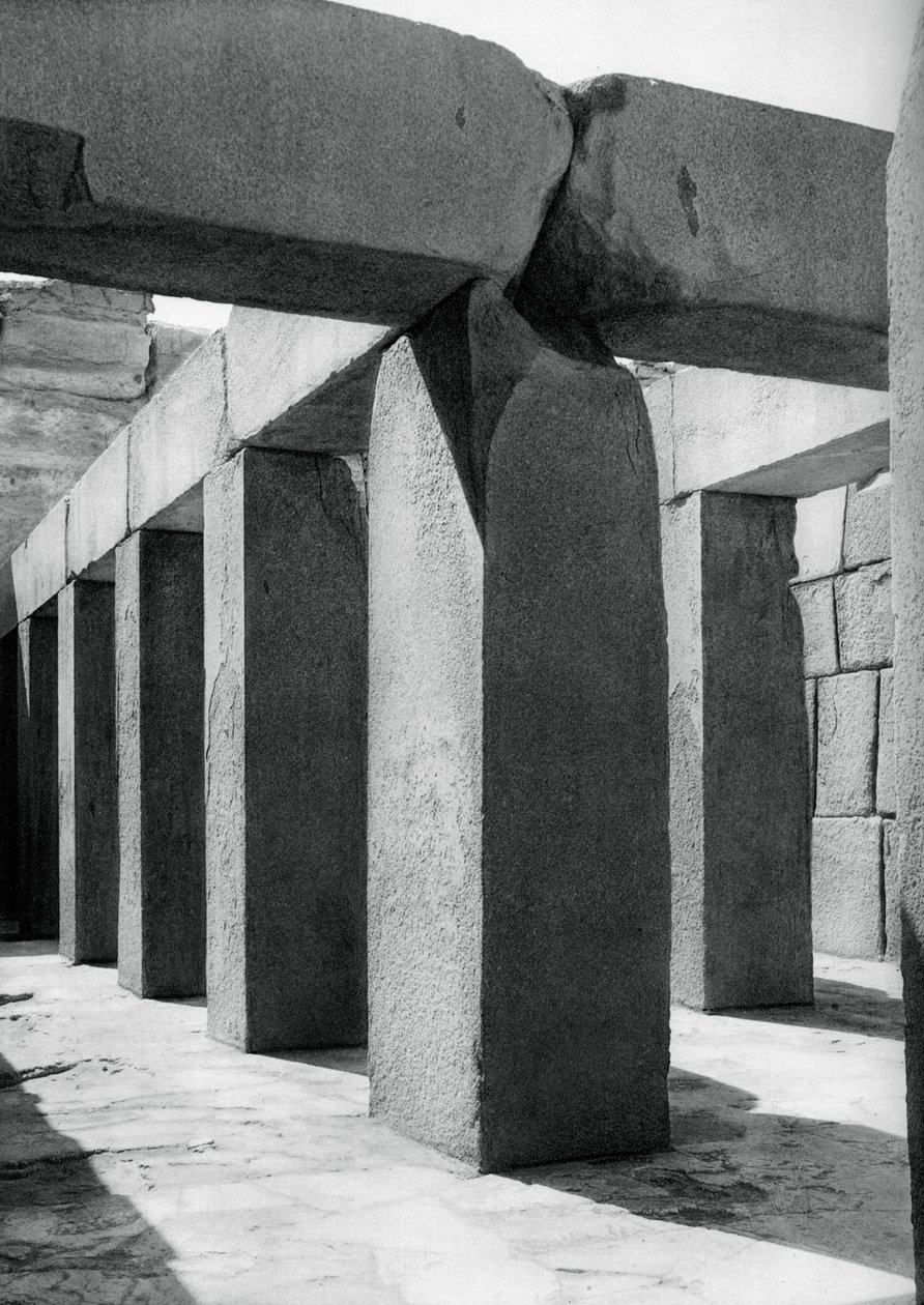 Granite Temple, Giza, Egypt by Martin Hurlimann