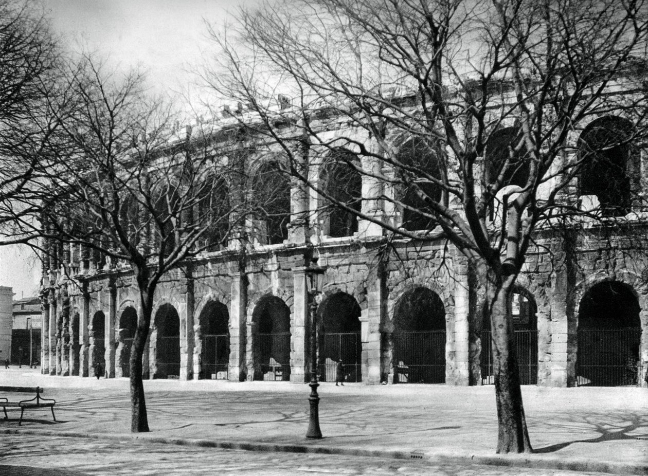The Roman Arena, Nimes, Provence, France by Martin Hurlimann
