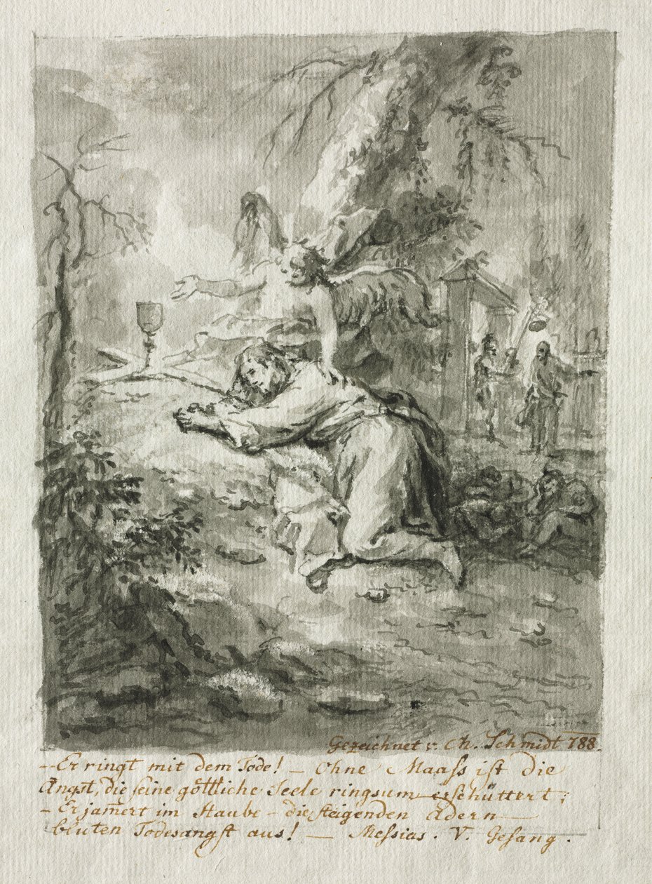 Christ on the Mount of Olives by Martin Johann Schmidt