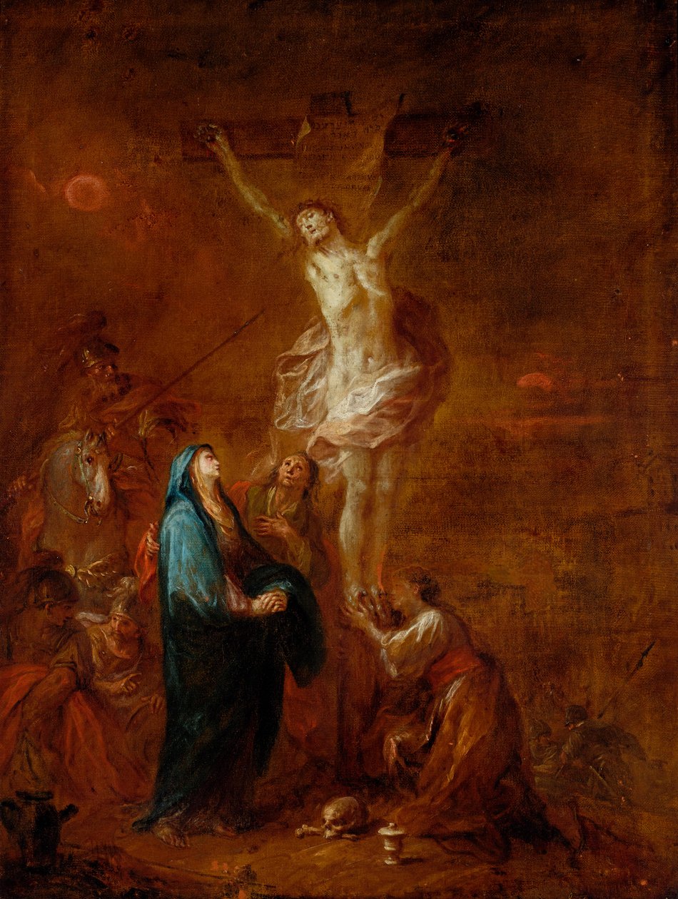 Christ on the Cross by Martin Johann Schmidt