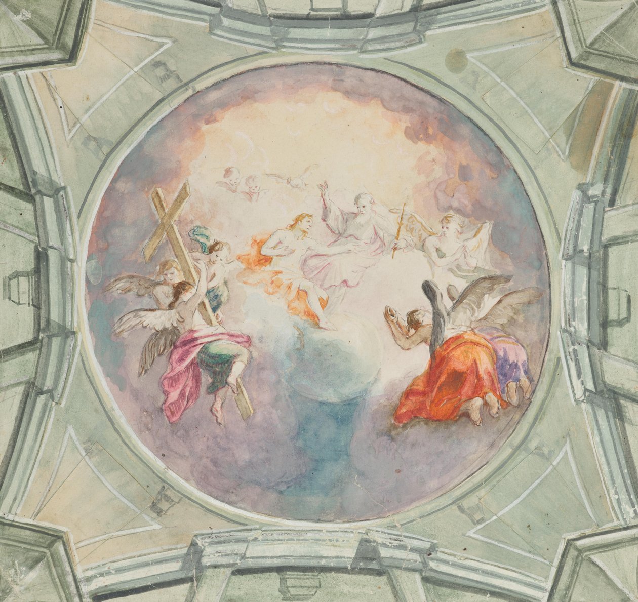 Holy Trinity by Martin Johann Schmidt