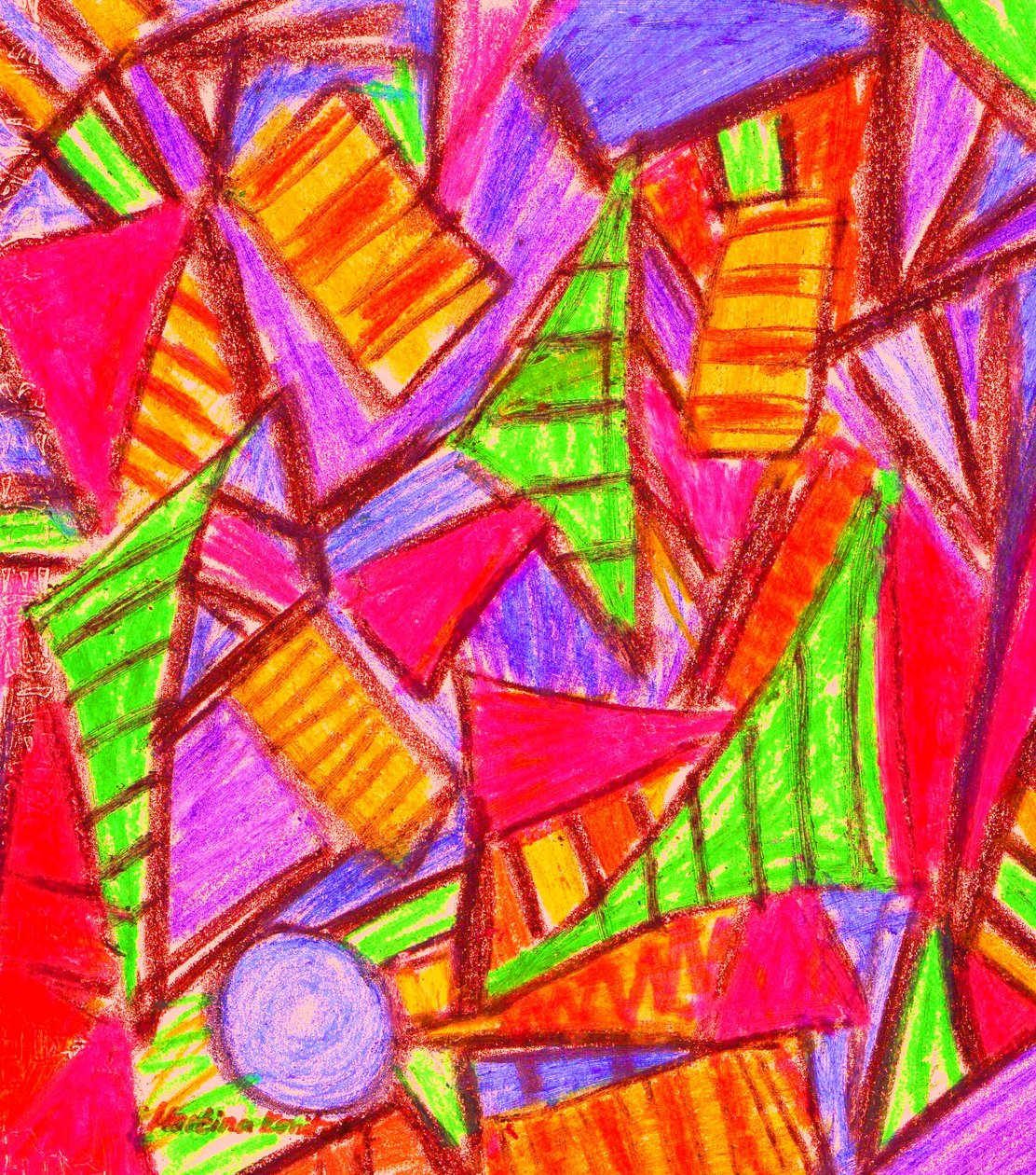 Colorful Church Windows by Martina Konitzky