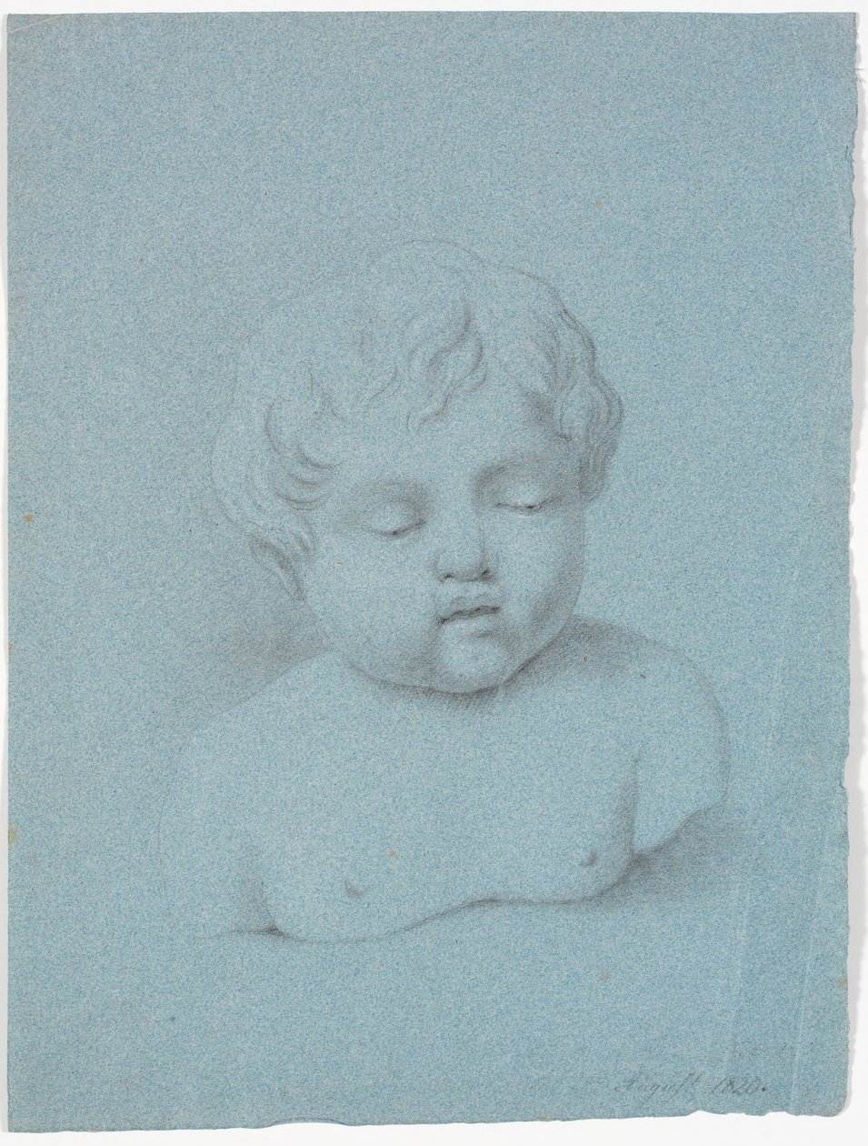 Study of Child Bust by Martinus Rørbye