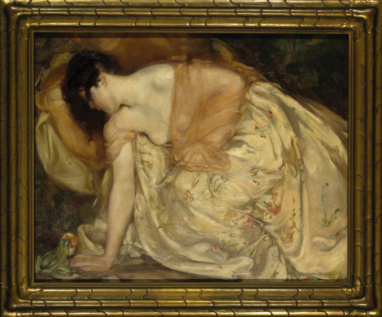 The Princess and the Frog by Mary Shepard Greene Bluemenschein