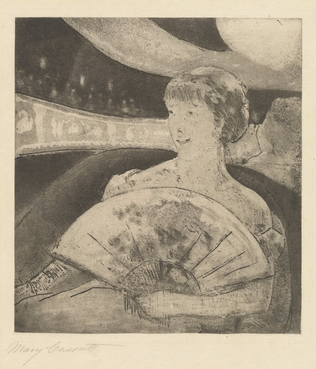 In the Opera Box (No. 3) by Mary Cassatt