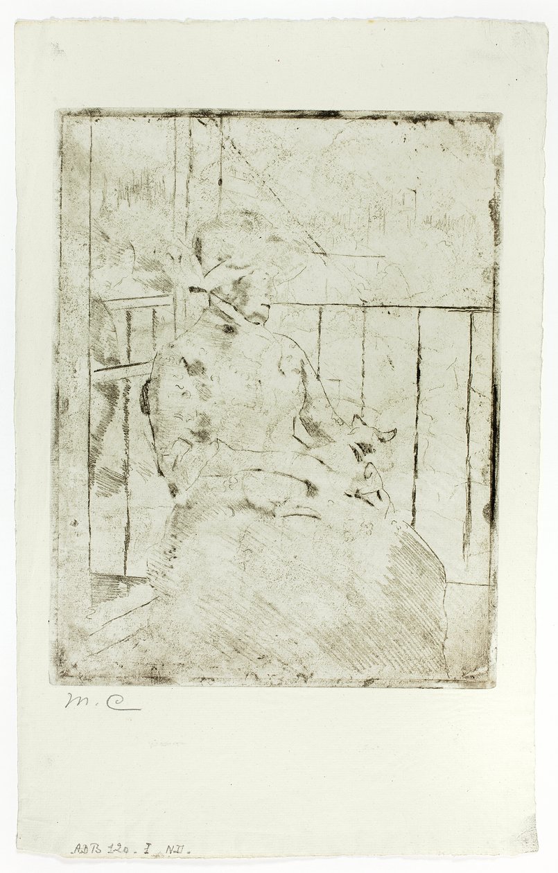 On the Balcony by Mary Cassatt