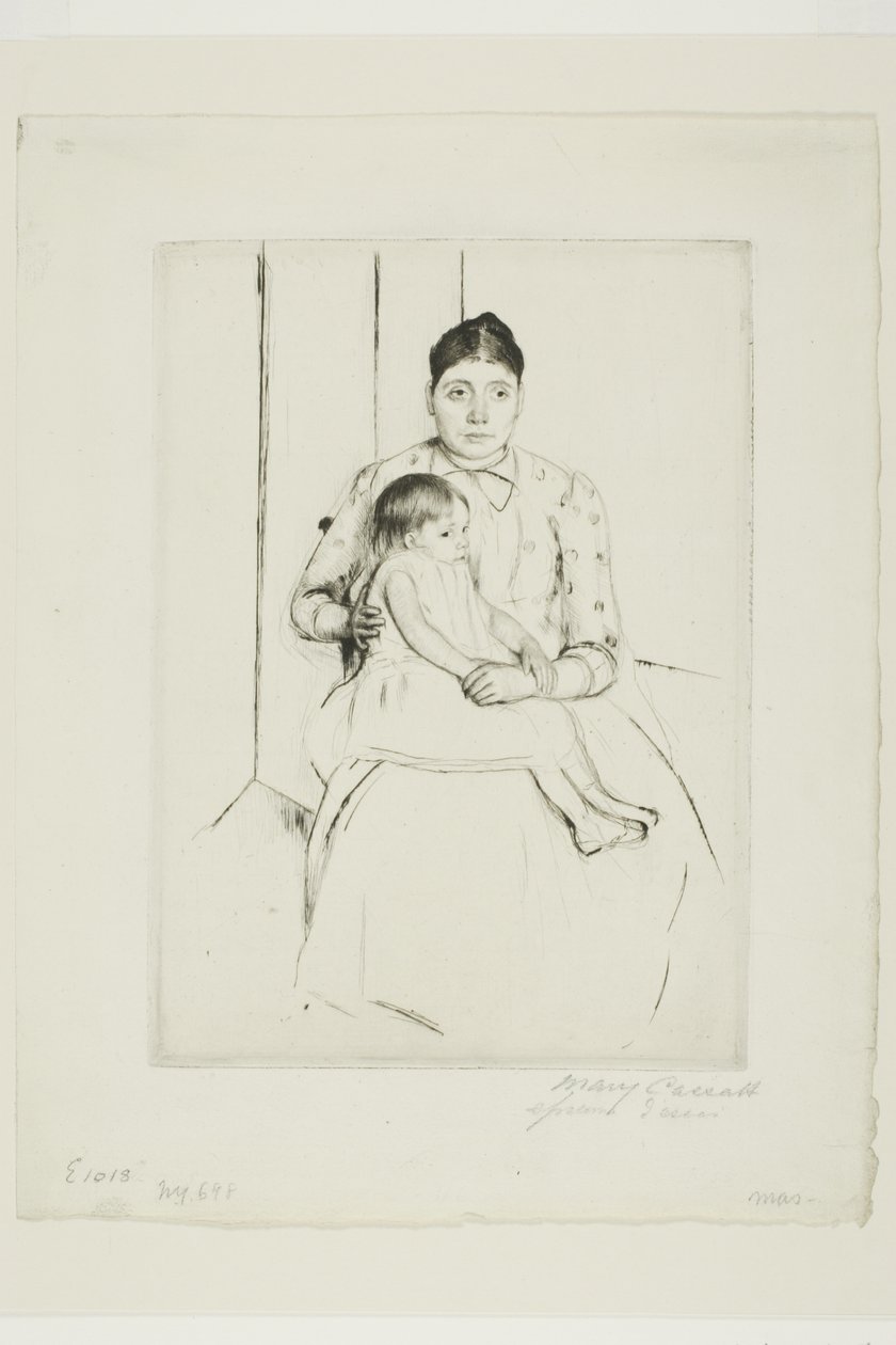 Repose by Mary Cassatt