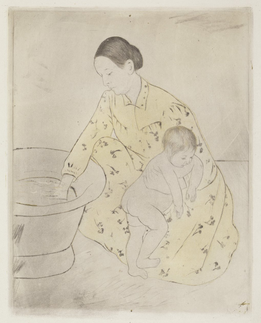The Bath by Mary Cassatt