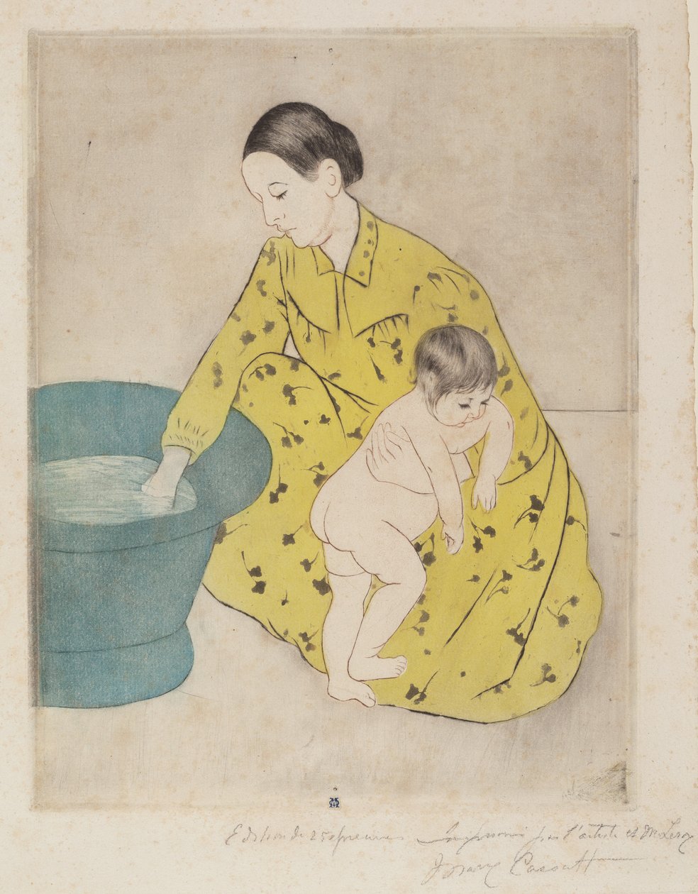 The Bath by Mary Cassatt