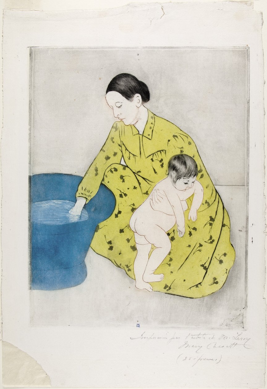 The Bath by Mary Cassatt
