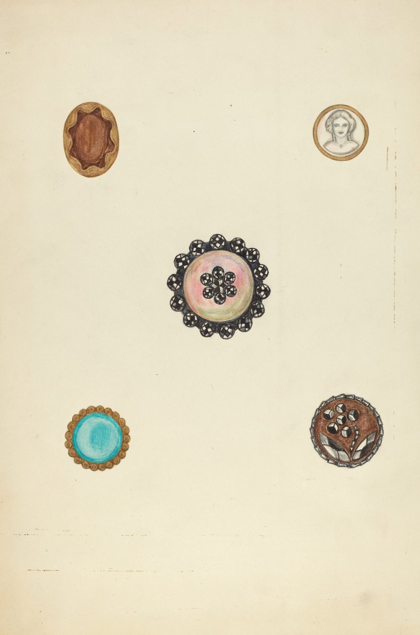 Buttons by Mary Fitzgerald