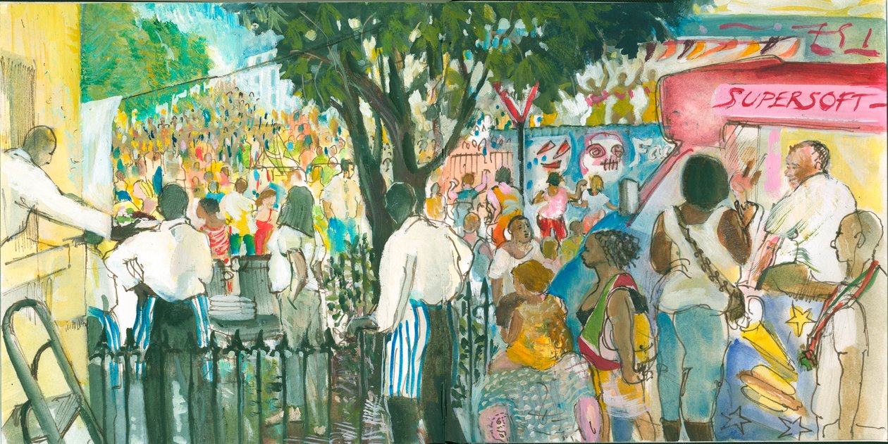 Carnival, Blenheim Crescent by Mary Kuper