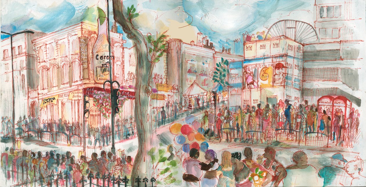 Carnival, Ladbroke Grove by Mary Kuper